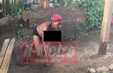 drama as woman strips n ked inside shrine to confess of killing her son in law photos