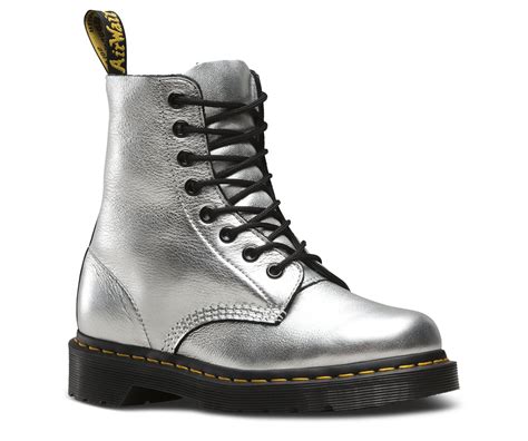 dr martens metallic pascal boots  fall boot trends  popsugar fashion photo