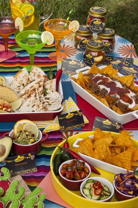 Fiesta Mexican Birthday Party Ideas Photo 2 Of 13 Mexican Dinner