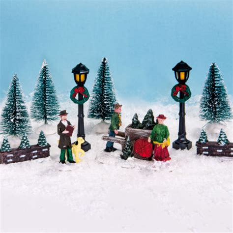 lichthaeuser miniaturfiguren set figuren im park