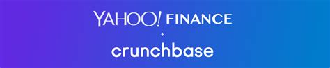 yahoo finance partners  crunchbase  premier data  private companies crunchbase