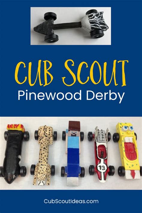 pinewood derby  cub scouts cub scout ideas