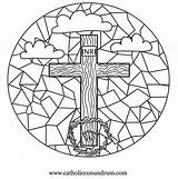 Friday Coloring Pages Cross Adult Good Getcolorings Printable Getdrawings sketch template