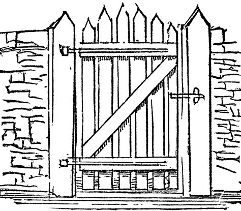 gate clipart