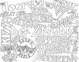 Collage Outline Bands Favorite Deviantart Fan Drawings Groups 1990s sketch template
