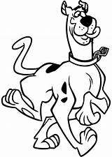 Coloring Wecoloringpage Scooby Doo sketch template