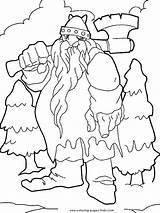 Coloring Pages Giant Medieval Fantasy Giants Trolls Color Troll Kids Printable Castle Sheets Getcolorings Found sketch template