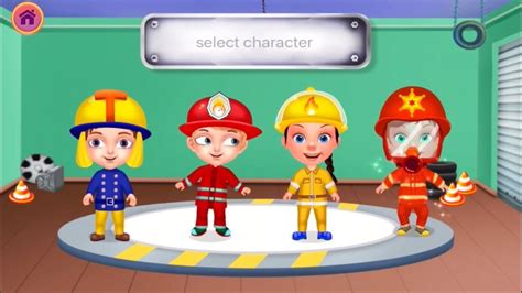 firefighters fire rescue kids amazing fireman game  kids youtube