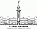 Parliament Building Canada Clipart Symbols Colouring Emblems Official Provinces Pages Clipground Gif Type Saskschoolsinfo sketch template