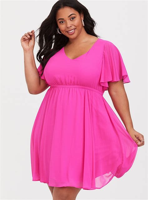 Buy Pink Dresses For Women Plus Size In Stock