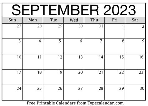 blank september  calendar  calendar  update