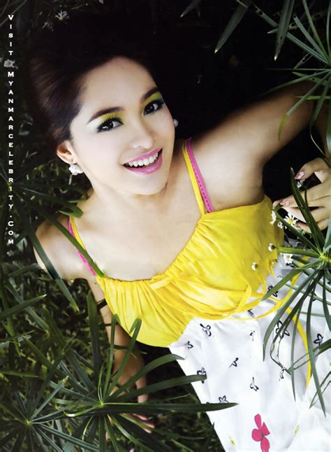 Myanmar Beautiful Model And Actress Moe Yu San S Pretty Outdoor Fashion