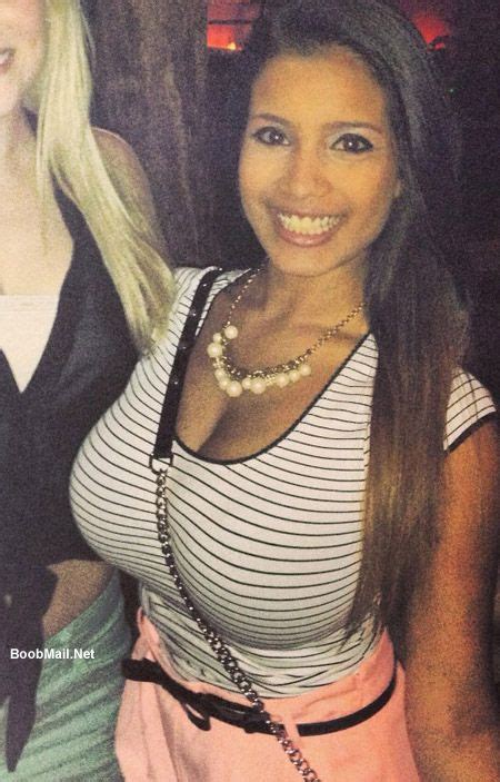 Beautiful Amateur Latina With Huge Tits Does This Top Make My Boobs