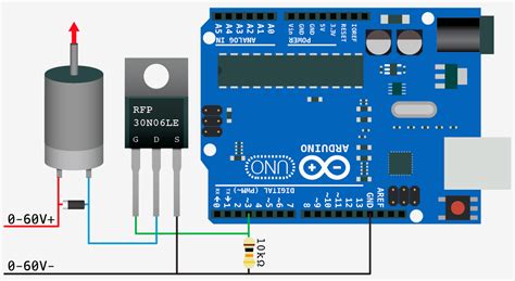 arduino controlling dc fan  mosfet pwm electrical engineering stack exchange