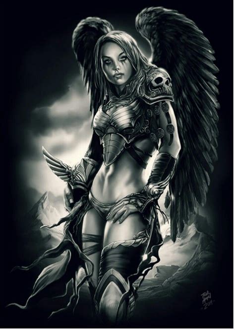 pin  danielle clark  dark angel dark fantasy art fantasy art women dark fantasy