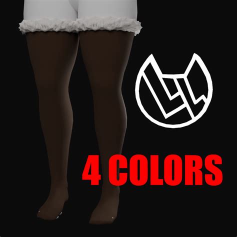 Vrc Thigh High 4 Colors Rigged Commercial Personal