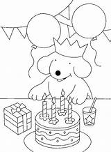 Dribbel Verjaardag Jarig Fleck Hond Coloriages Ausmalbilder Geburtstag Dribble Coloriage Honden Animaatjes Kleuren Gefeliciteerd Bezoeken sketch template