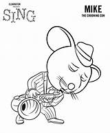 Pages Coloring Sing Getcolorings sketch template
