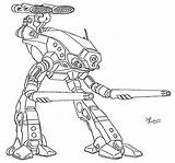 Robotech Macross Obp sketch template