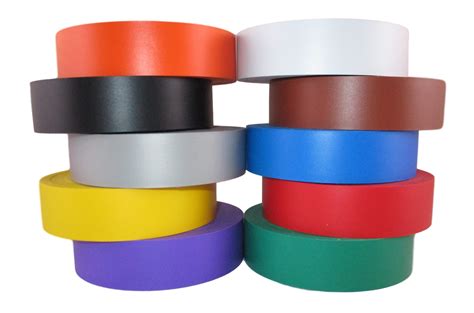 tradegear electrical tape assorted matte rainbow colors  pk waterproof  ebay