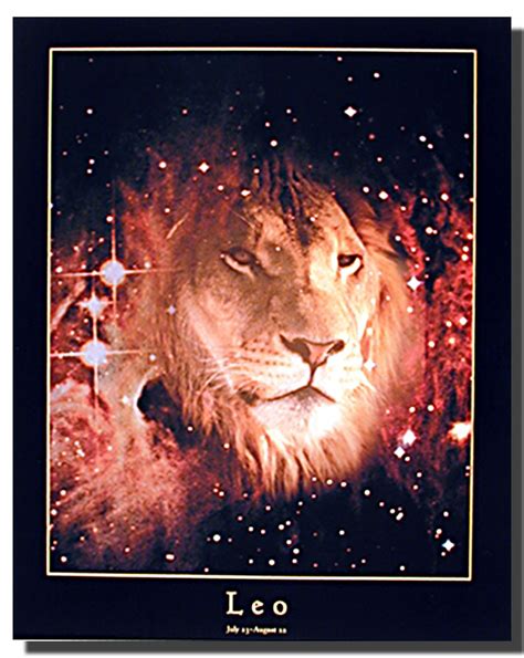 leo sign poster astrology posters zodiac posters