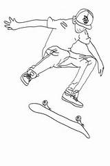 Skateboard Coloring Pages Skateboarding Coloriage Imprimer Skate Colouring Deck Boys Printable Tech Dessin Cool Board Kids Printables Dessins Colorier Skating sketch template
