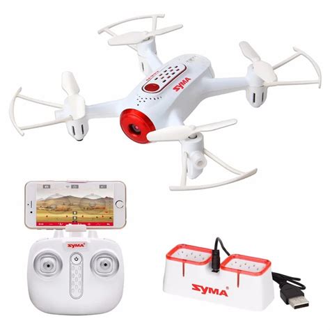 mini ufo quadcopter syma xw wifi fpv pocket drone hd camera headless mode rc drone  flight