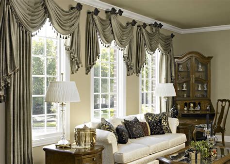 curtain ideas   elegant living room