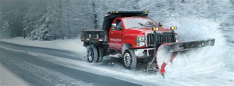 snow plow truck   ton pickup