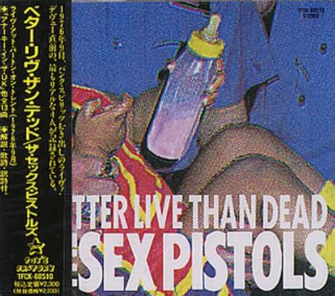 sex pistols better live than dead japanese cd album cdlp 331533