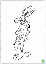 Coyote Coloring Drawing Wile Pages Wylie Cartoon Printable Looney Tunes Dinokids Baby Color Simple Colouring Drawings Easy Clipart Tattoos Kids sketch template