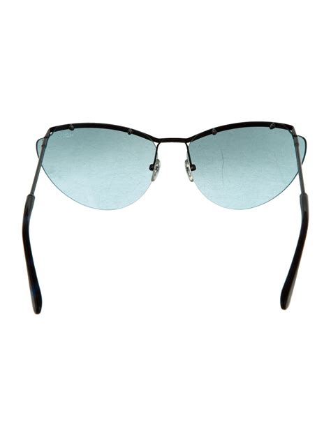 kenzo cat eye rimless sunglasses accessories ken25415 the realreal