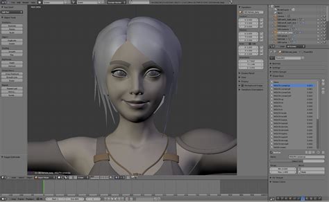 sintel the durian open movie project blog archive facial shapes test