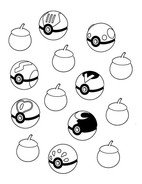 pokemon ball coloring page rhianonelice