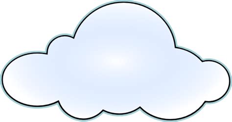rain cloud template clipart