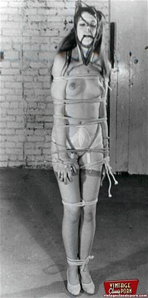 sexy hairy pussy some real vintage bondage xxx dessert picture 12