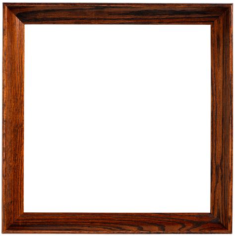 rustic wood frame png isolated transparent images