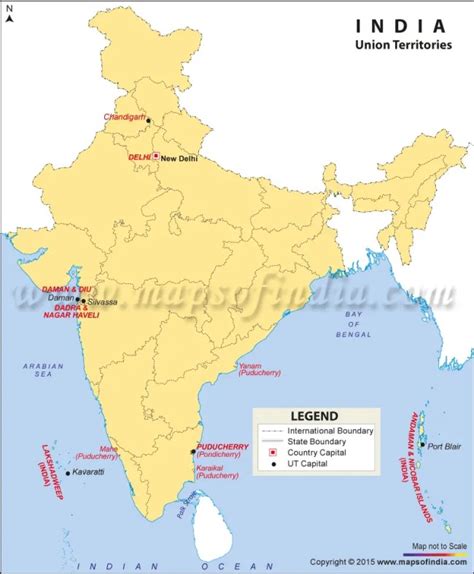 glimpses    union territories  incredible india