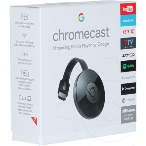 google chromecast ultra medien abspieler mindfactoryde