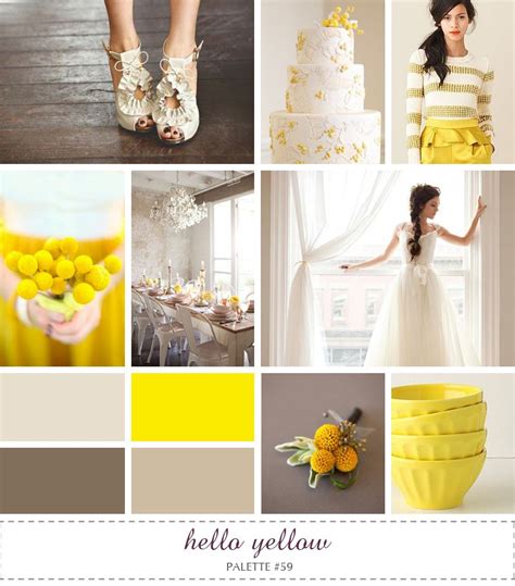 Inspire Palette 59 Hello Yellow Yellow Wedding Theme Wedding