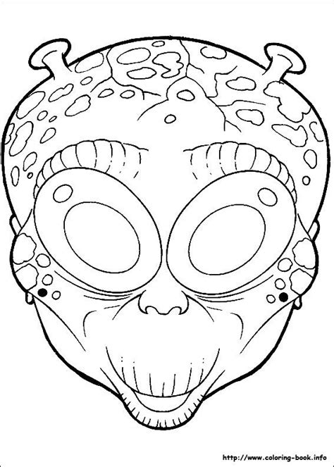 halloween masks coloring picture cute halloween decorations coloring