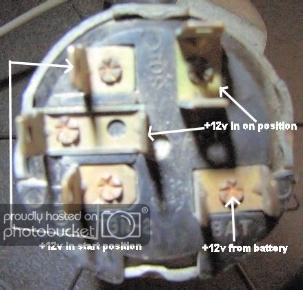 ignition switch wiring diagram ford