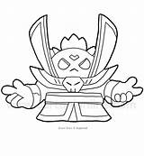 Brawl Spike Färben sketch template