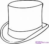 Hat Coloring Mad Hatter Party Template Hatters Drawing Pages Tea Incolors Club Wonderland Alice sketch template