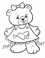 Crayola Coloring Pages Bear Teddy Girls Print Printable Ghost Giant Color Wars Star Lovely Book Bears Animal Easter Getdrawings Unicorn sketch template
