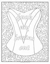Coloring Pages Adult Book Books Printable Color Quotes Sex Naughty Words Sheets Amazon Christian Psalms Swear Word Print Google sketch template