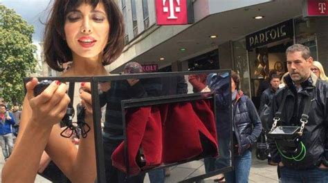 Video Swiss Woman Allows Strangers To Touch Her Private Parts In Public