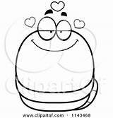 Worm Cartoon Infatuated Chubby Clipart Cory Thoman Outlined Coloring Vector 2021 sketch template