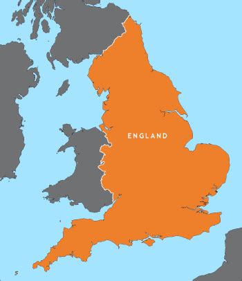 england outline map royalty  editable vector map maproom