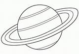 Coloring Pages Planet Planets Template Animal Clipart Color Saturn Clip Popular Coloringhome Library sketch template